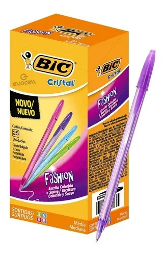 PACK DE BOLIGRAFO BIC FASHION