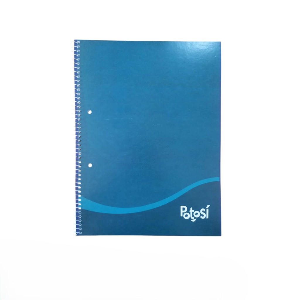 CUADERNO POTOSI C/ESPIRAL 16X21 X84 HJS CUADRICULADO PACK X10 UND