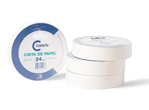 CINTA DE PAPEL CABLEFIX 24x40MM