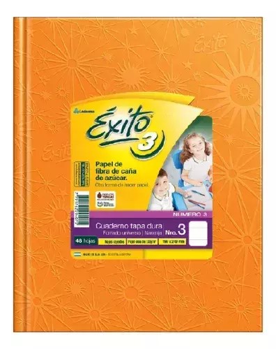 CUADERNO UNIVERSO ARAÑA 19X24 (3) ÉXITO X48 HJS RAY COLOR SURTIDOS