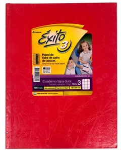 CUADERNO UNIVERSO ARAÑA 19X24 (3) ÉXITO X48 HJS CUADRICULADO COLORES SURTIDOS