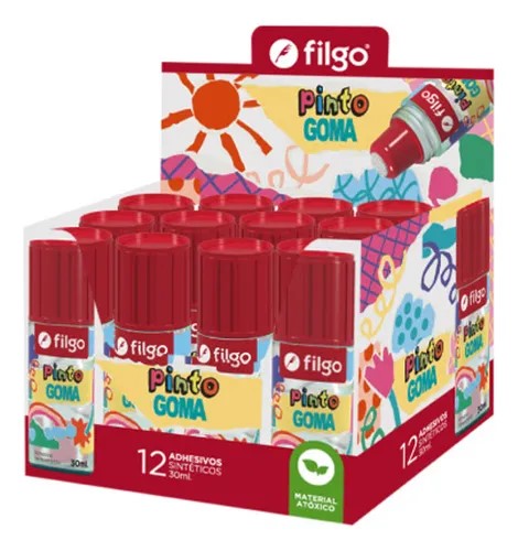 ADHESIVO SINTETICO PINTO GOMA 30ML PACK X12 UNIDADES