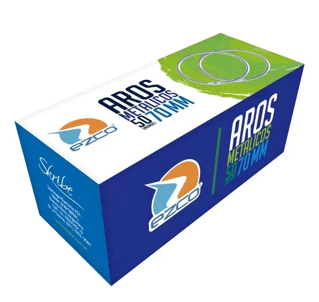 PACK AROS EZCO 70MM X50 UNIDADES