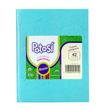 CUADERNO ARAÑA 16X21 (1) POTOSI X42 HJS RAY COLORES SURTIDOS XU