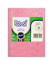 CUADERNO ARAÑA 16X21 (1) POTOSI X42 HJS RAY COLORES SURTIDOS XU