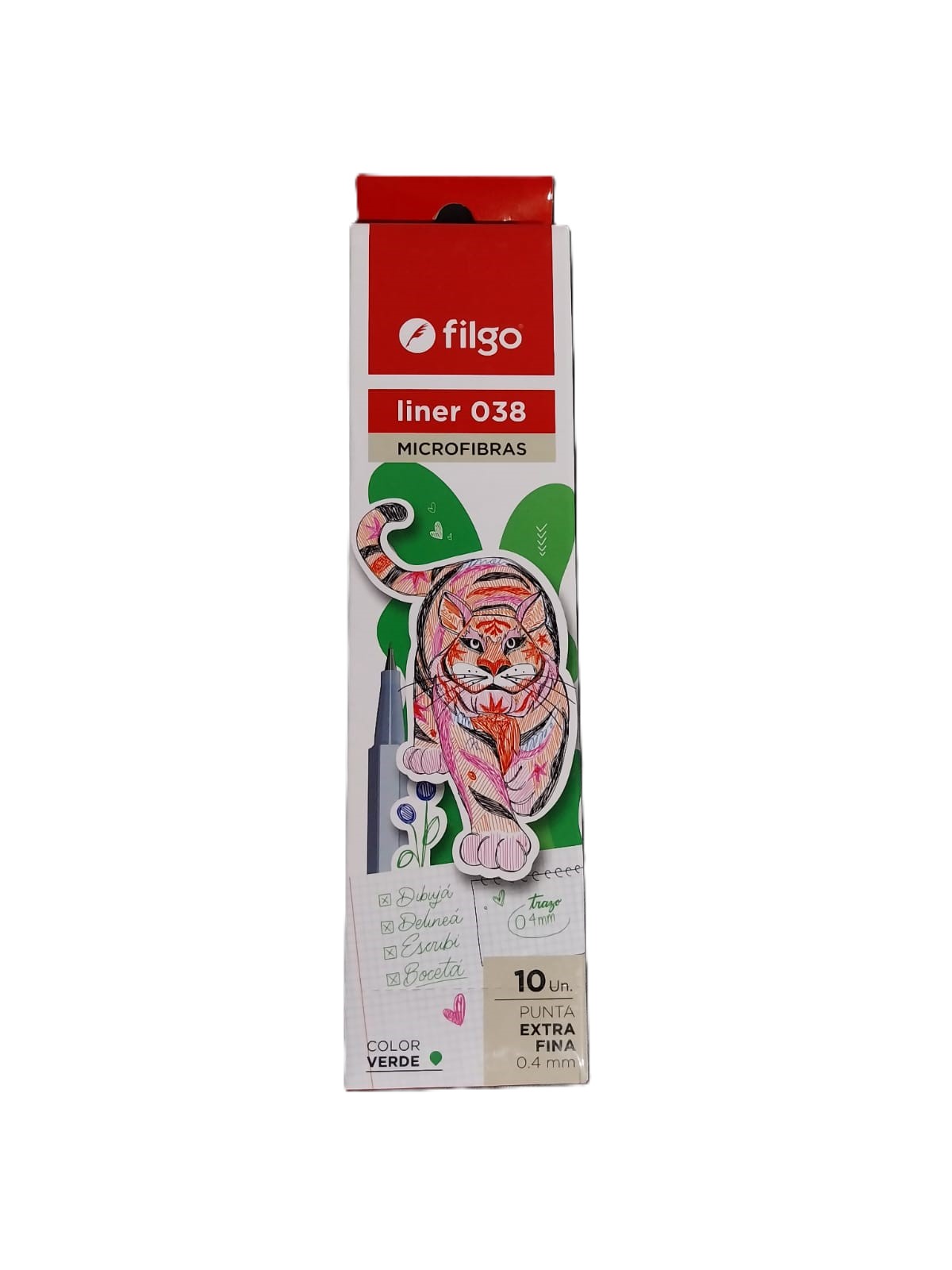MICROFIBRA FILGO LINER 038 CAJA X10 UND