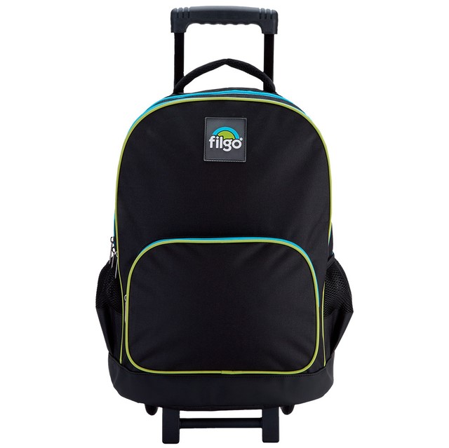 MOCHILA FILGO 18" C/CARRO STARPAK PLAIN NEGRO MO25-TSTPLA-001