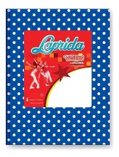 CUADERNO LUNAR 16X21 (N°1) LAPRIDA X50HJS RAYADO COLORES SURT XU
