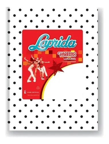 CUADERNO LUNAR 16X21 (N°1) LAPRIDA X50HJS RAYADO COLORES SURT XU