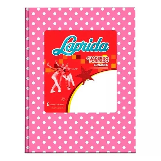 CUADERNO LUNAR 16X21 (N°1) LAPRIDA X50HJS RAYADO COLORES SURT XU