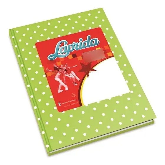 CUADERNO LUNAR 16X21 (N°1) LAPRIDA X50HJS RAYADO COLORES SURT XU