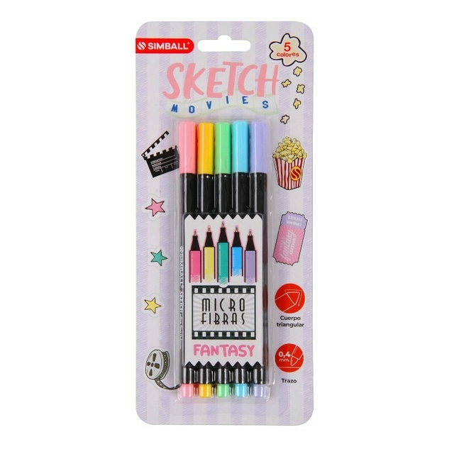 MICROFIBRA SIMBALL SKETCH FANTASY X5