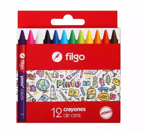 CRAYONES X12 FILGO PINTO