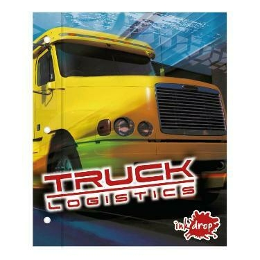CARPETA ESCOLAR INKDROP Nº3 X2 TAPAS - TRUCK