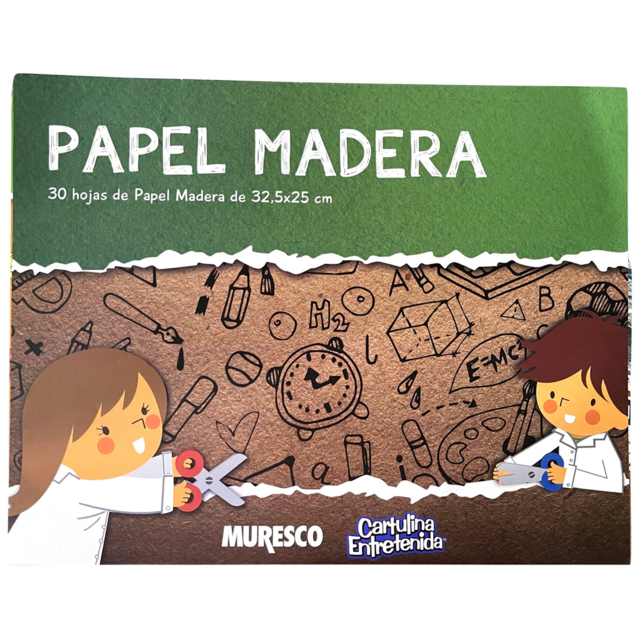 BLOCK DE DIBUJO MURESCO N°5 X24 HJS MADERA