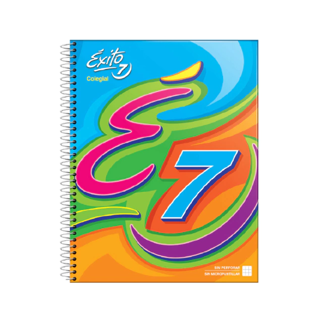 CUADERNO ÉXITO E7 21X27 C/ESP X60 HJS CUADRI