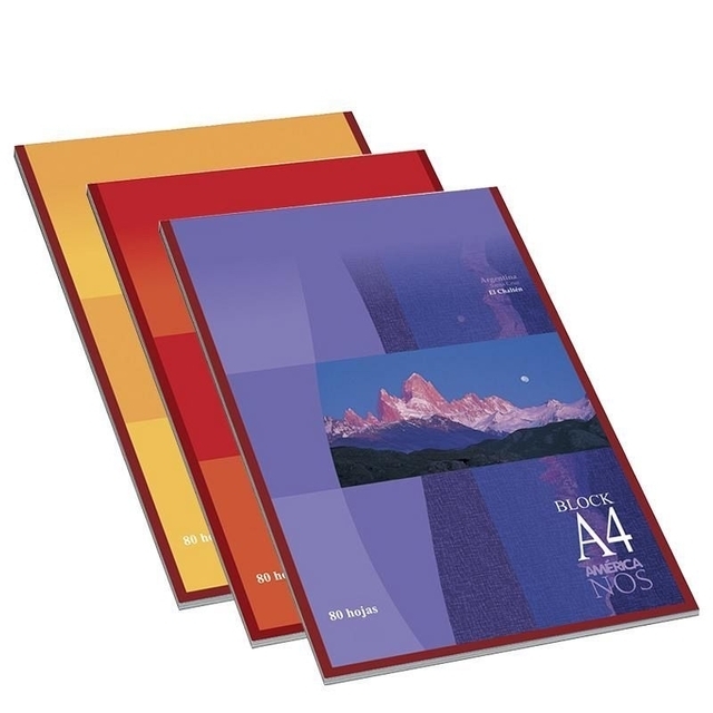 BLOCK A4 AMERICA Nº2 X80 HJS LISO