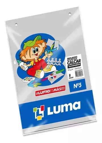 REPUESTO DE CALCAR N°5 X8HJS LUMA