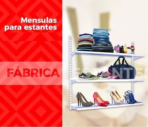 Ménsula 17 Cm Doble Enganche Reforzadas Color Blanco