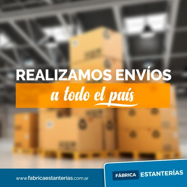 Estante de 90x42cm soporta 100kg - Metálico Reforzado -