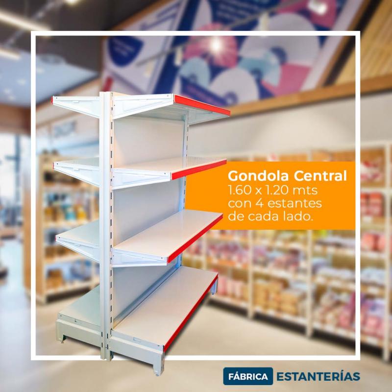 GONDOLA CENTRAL 1.60 MTS - TRAMO INICIAL