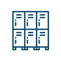 LOCKERS Y GUARDARROPAS