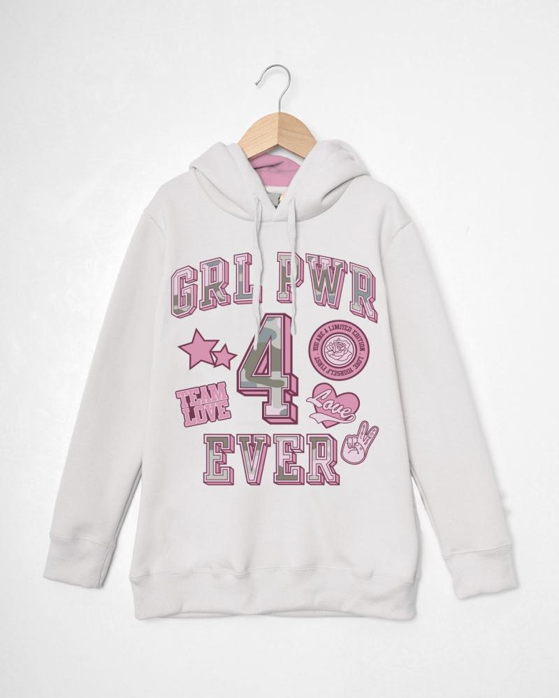 POSTO BUZO CAPUCHA 4EVER GIRLS W25