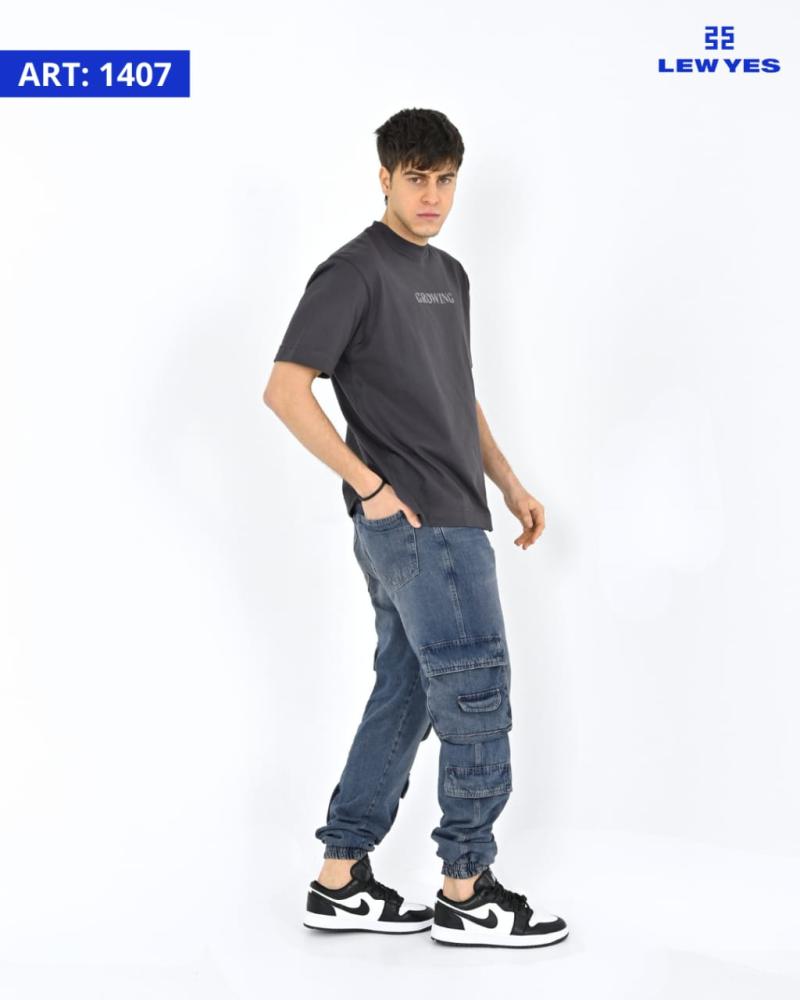 LEW & YES JEANS JOGGER CARGO FELIPE W24