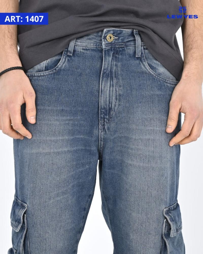 LEW & YES JEANS JOGGER CARGO FELIPE W24