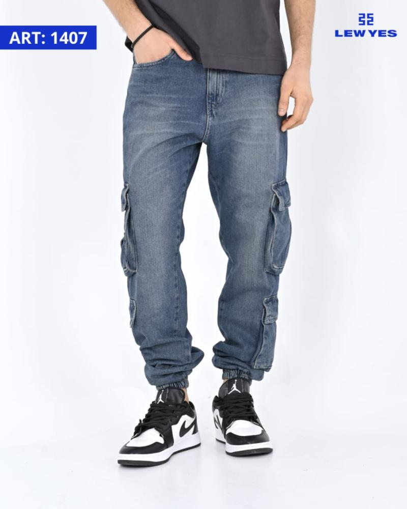 LEW & YES JEANS JOGGER CARGO FELIPE W24