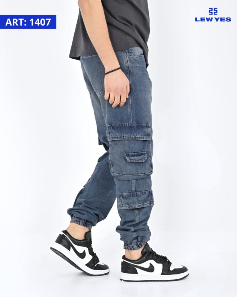 LEW & YES JEANS JOGGER CARGO FELIPE W24