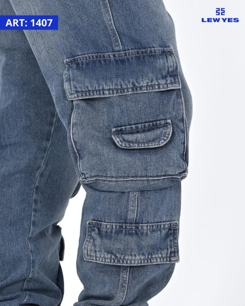 LEW & YES JEANS JOGGER CARGO FELIPE W24