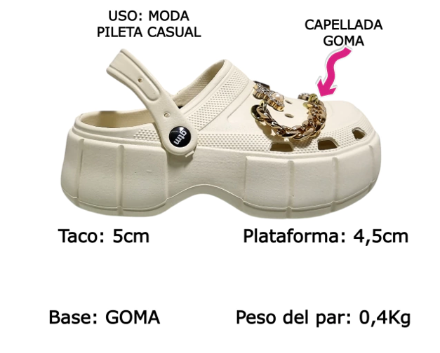 GUMMI SANDALIA CROWN V25