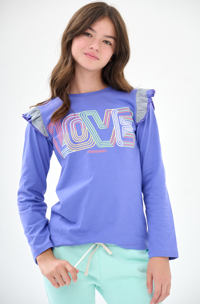 POSTO CAMISETA ML PST GIRL W25