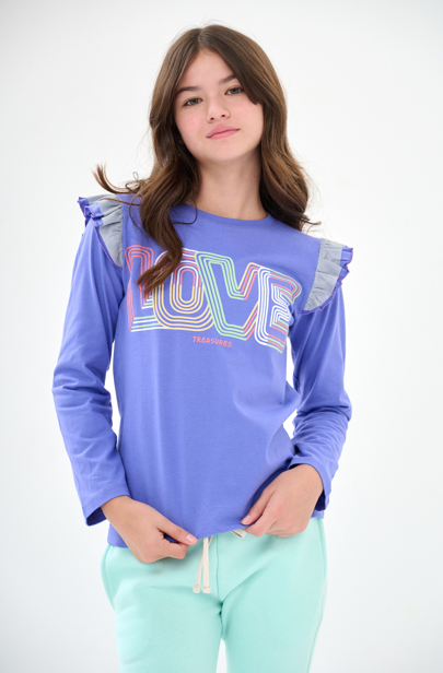 POSTO CAMISETA ML PST GIRL W25