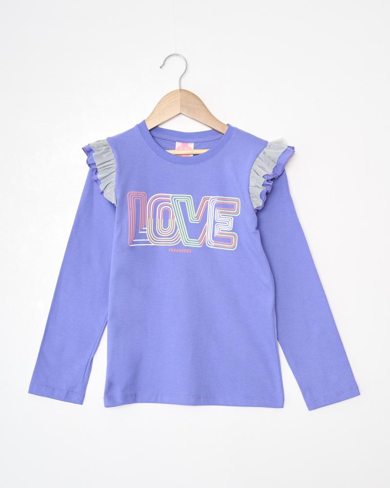 POSTO CAMISETA ML PST GIRL W25