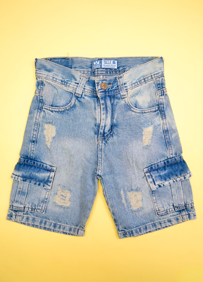 ALEXIS BERMUDA JEANS CARGO OXIDO C/ROT. V25