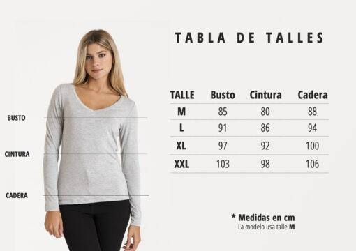 KYHARA REMERA BASICA V M/LARGA