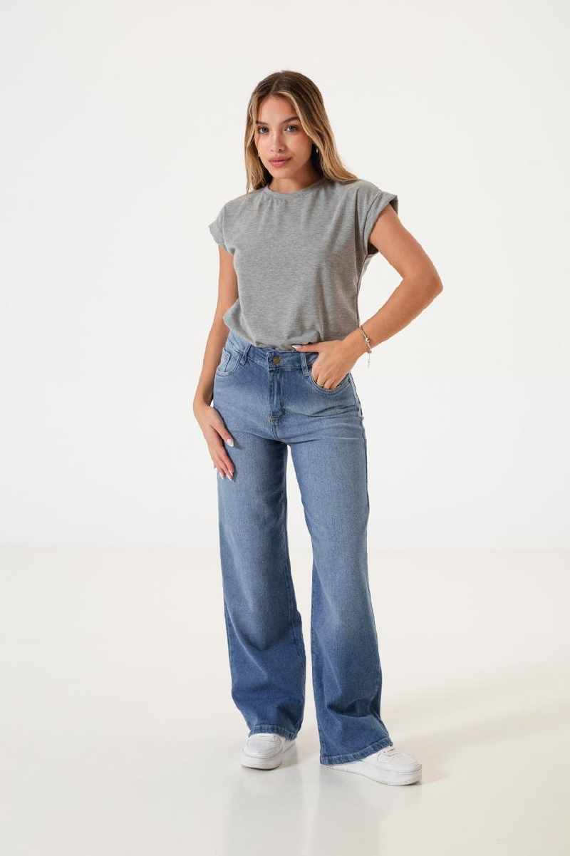 SURAH JEANS WIDE LEG ROMOLA PLUS (TALLE ESPECIAL)  V26