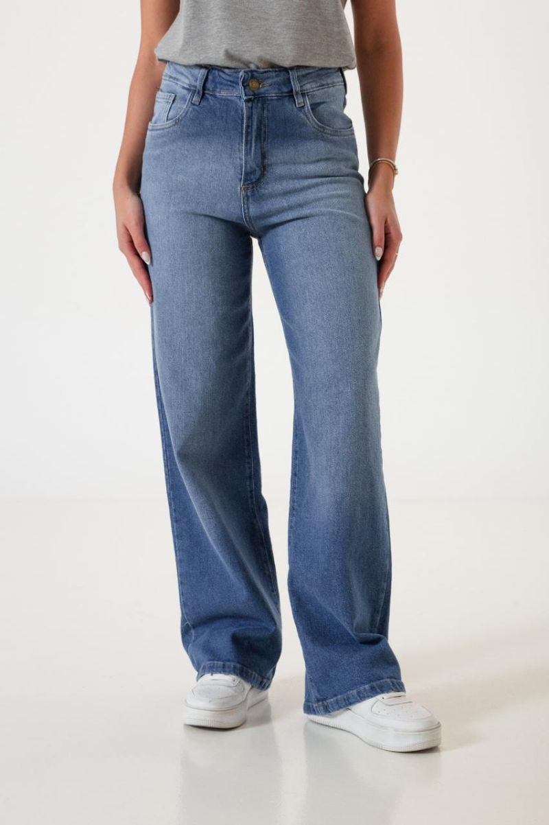 SURAH JEANS WIDE LEG ROMOLA PLUS (TALLE ESPECIAL)  V26