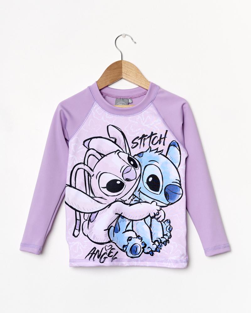 MAGIC DISNEY REMERA ML NA UV STITCH V25