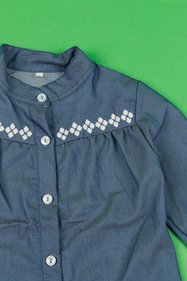 PINK MANIA CAMISA M/L BORD. FLORES