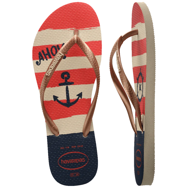 HAVAIANAS BRASIL SLIM NAUTICAL V25