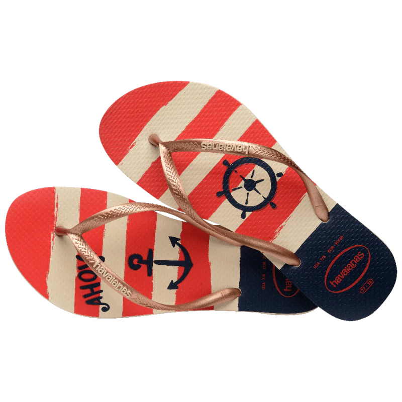 HAVAIANAS BRASIL SLIM NAUTICAL V25