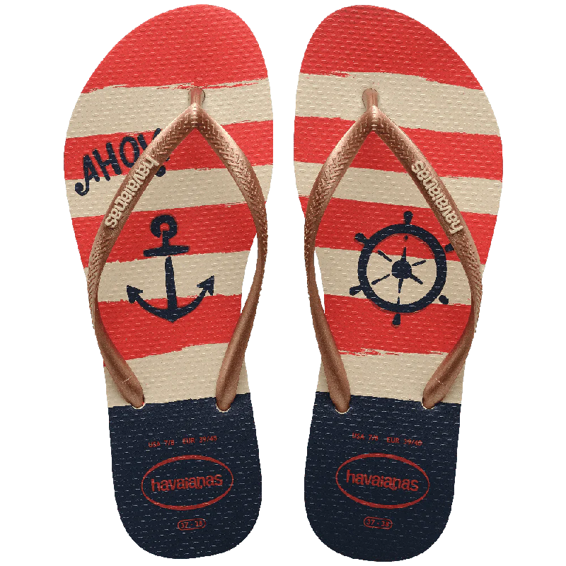 HAVAIANAS BRASIL SLIM NAUTICAL V25
