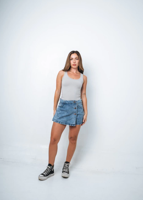 PINK ROCK SKORT POLLERA LISBOA V26