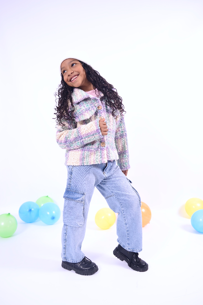 ALEXIS JEANS NA MOM WID LEG CARGO MALENA W24