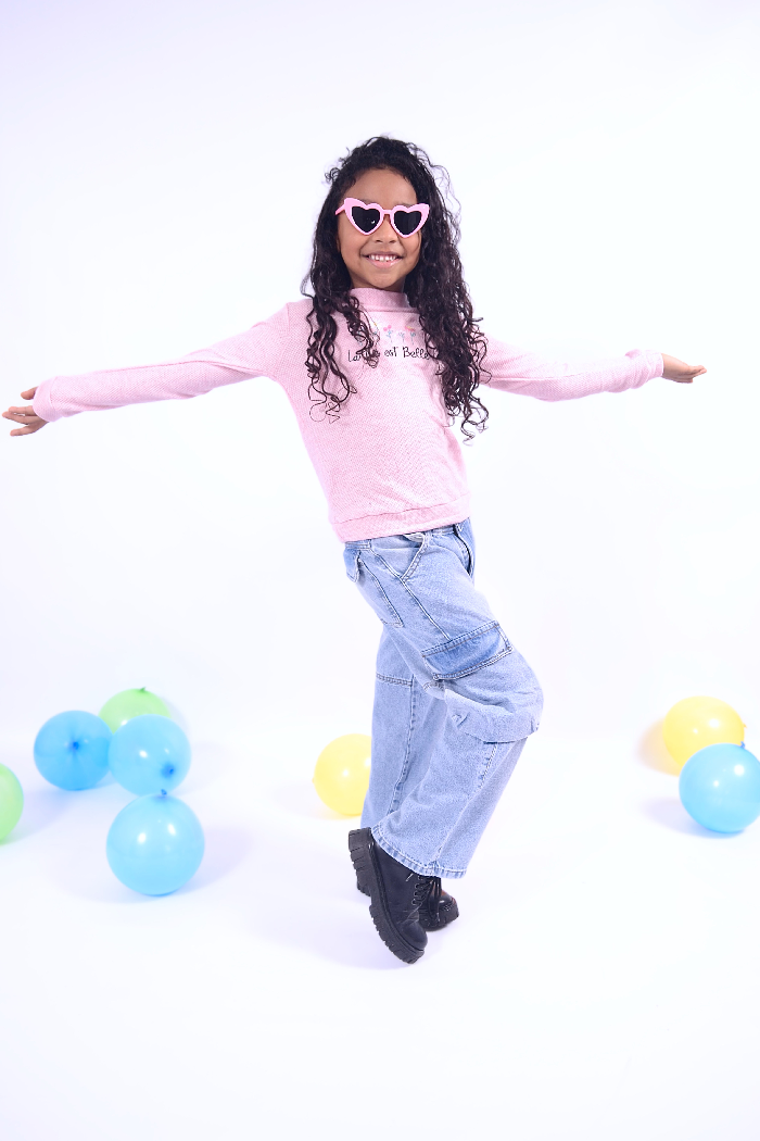 ALEXIS JEANS NA MOM WID LEG CARGO MALENA W24