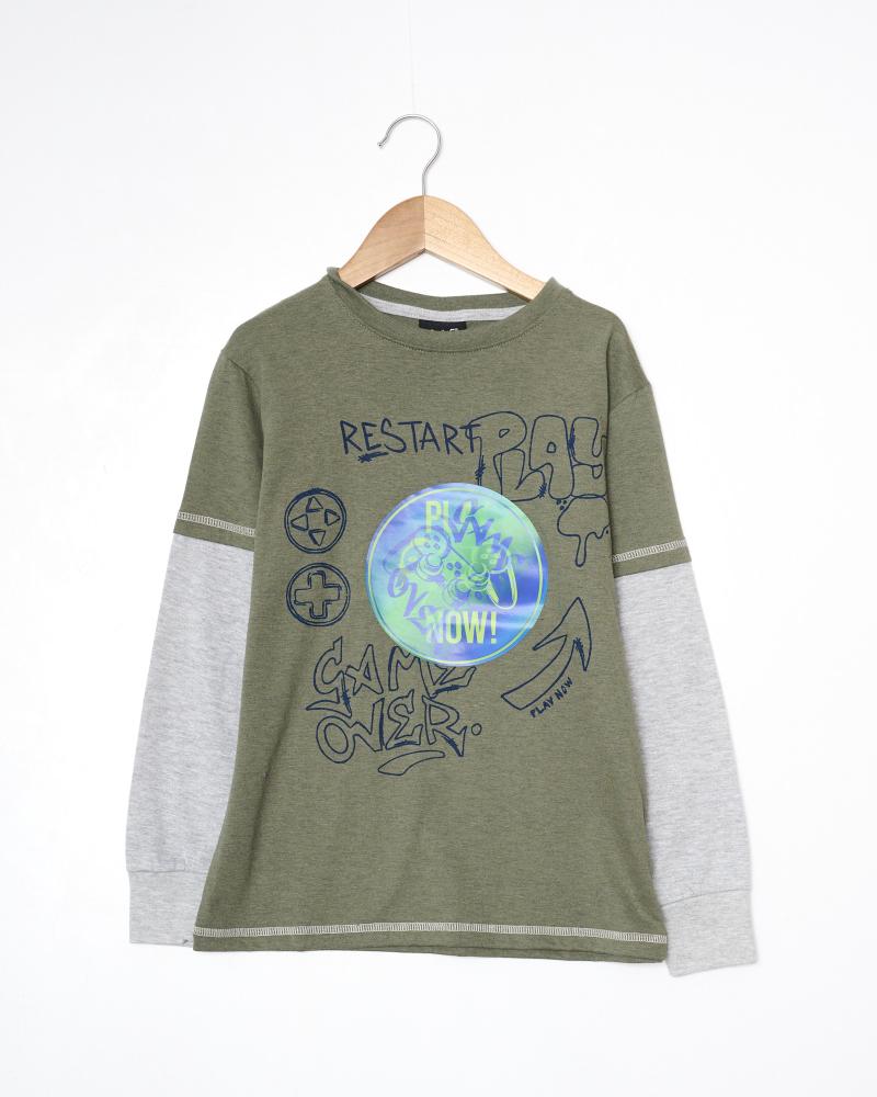 POSTO CAMISETA RESTART ML PTS BOYS W25