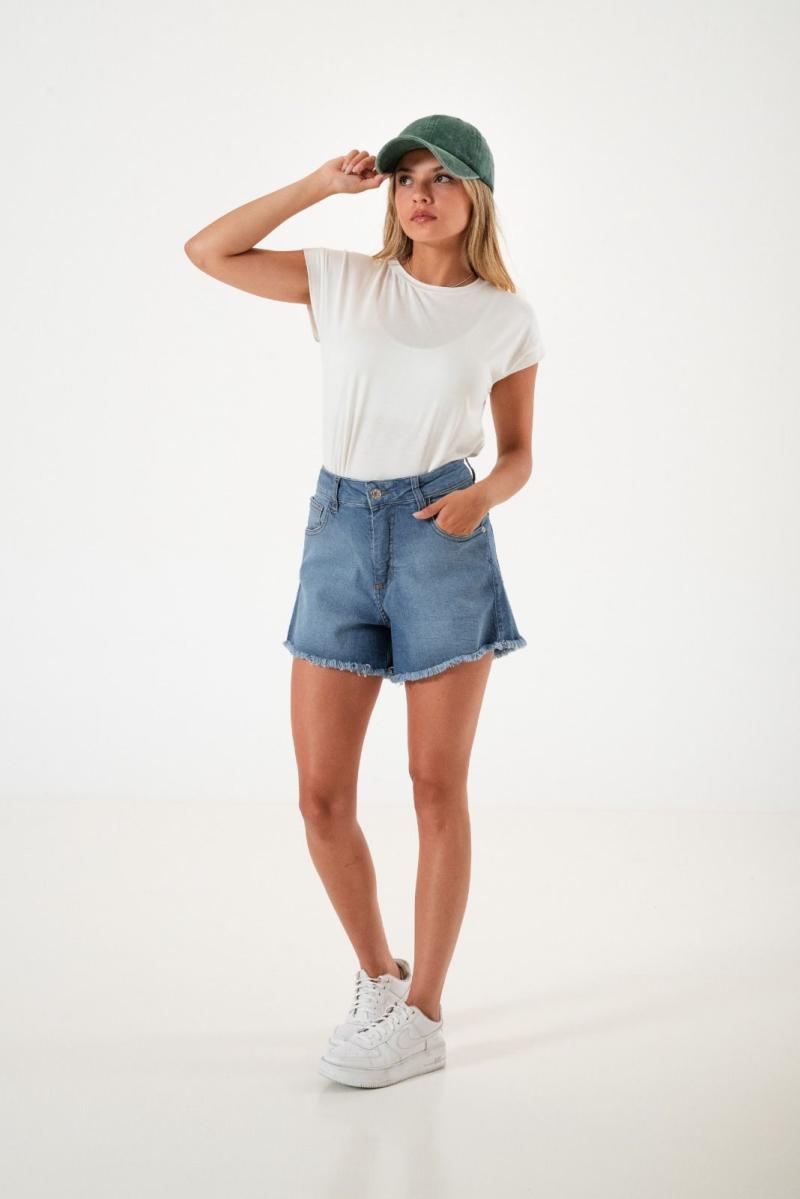 SURAH SHORT IVETTE LIGHT BLUE V26